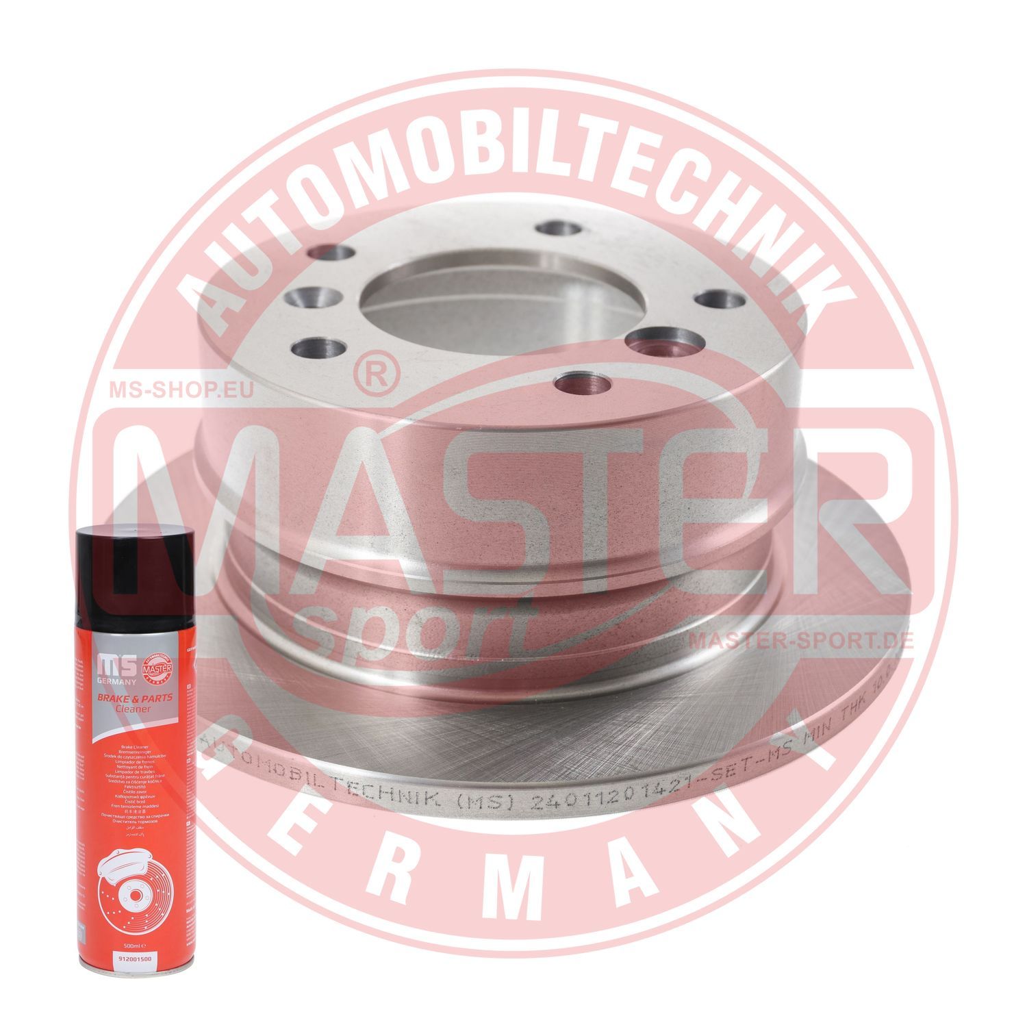 Tarcza hamulcowa MASTER-SPORT GERMANY 24011201421-PCS-MSP