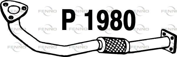 Rura wydechowa FENNO P1980