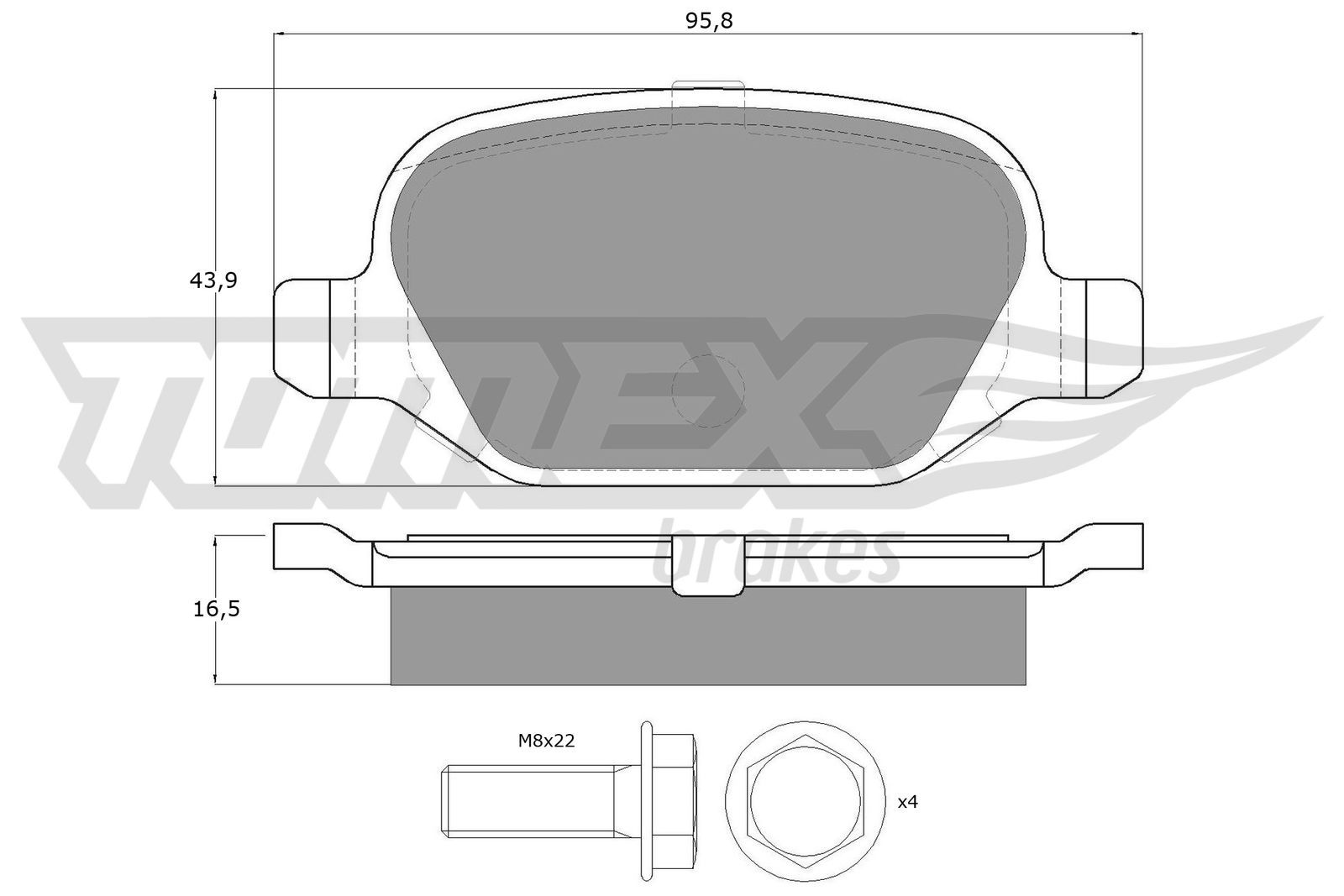 Bremžu uzliku kompl., Disku bremzes