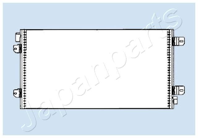 Skraplacz, klimatyzacja JAPANPARTS CND093050