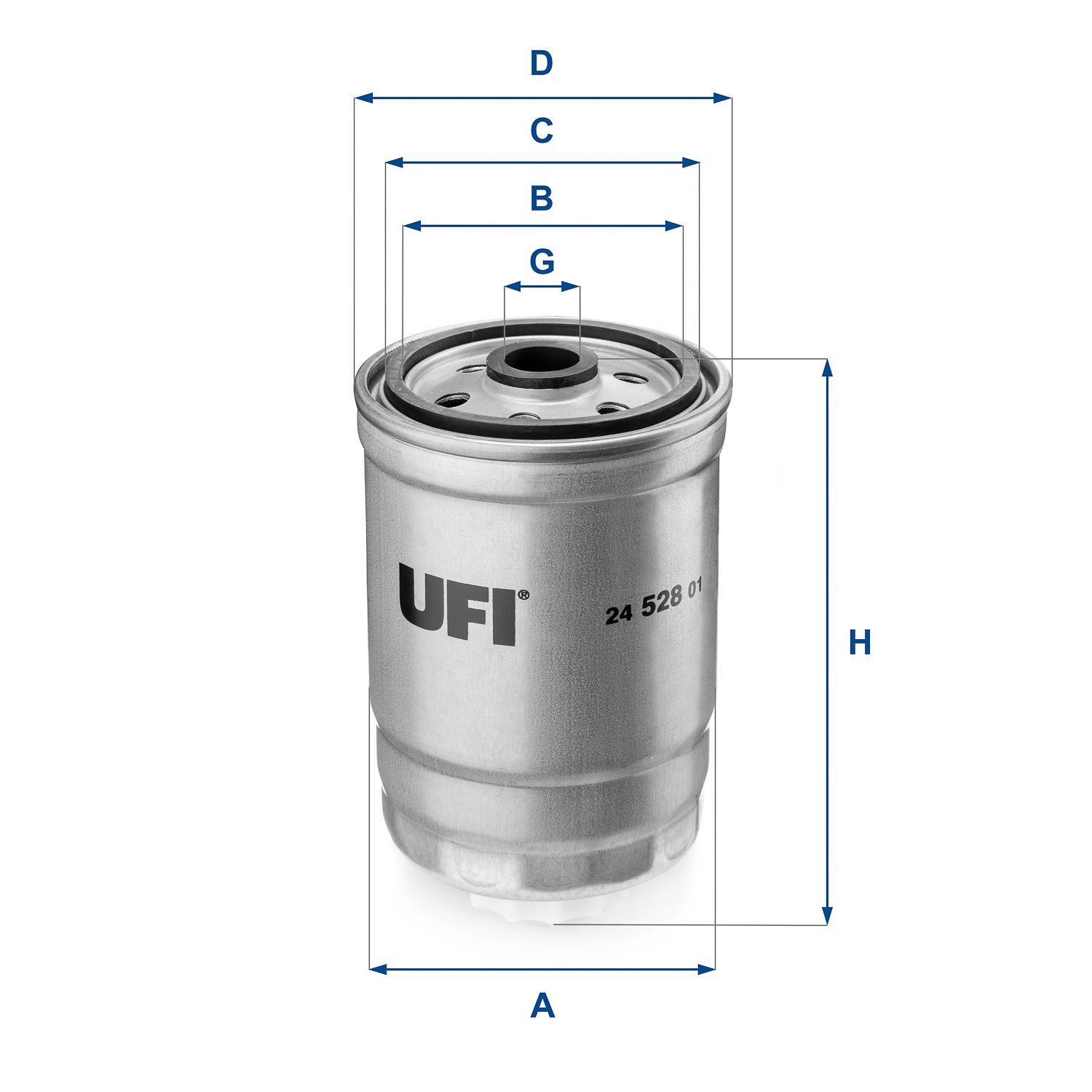 Palivový filtr UFI 24.528.01