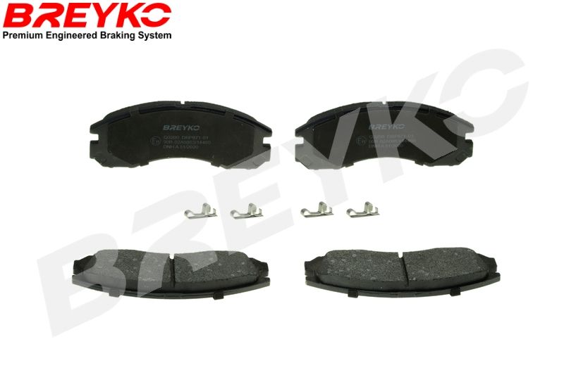 Zestaw klocków hamulcowych, hamulce tarczowe DAVID VASCO Q3200