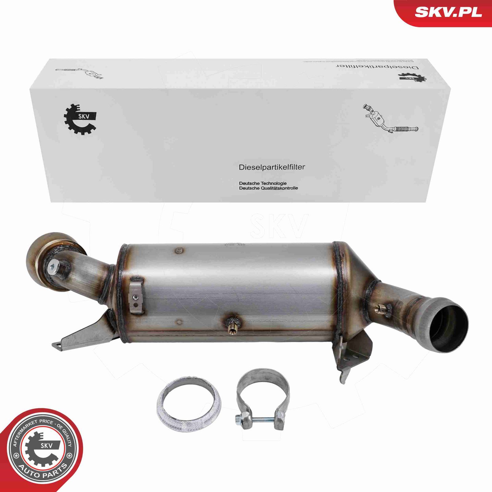 Filtru funingine/particule, sist.de esapament ESEN SKV 62SKV523