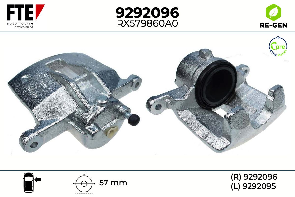 Etrier frana FTE 9292096