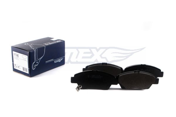 Levně Sada brzdových destiček, kotoučová brzda TOMEX Brakes 17-55