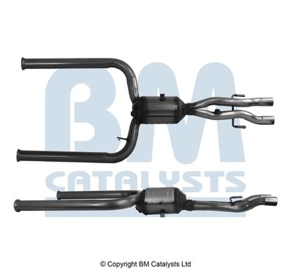 Filtr sadzy / filtr cząstek stałych, układ wydechowy BM CATALYSTS XR845983