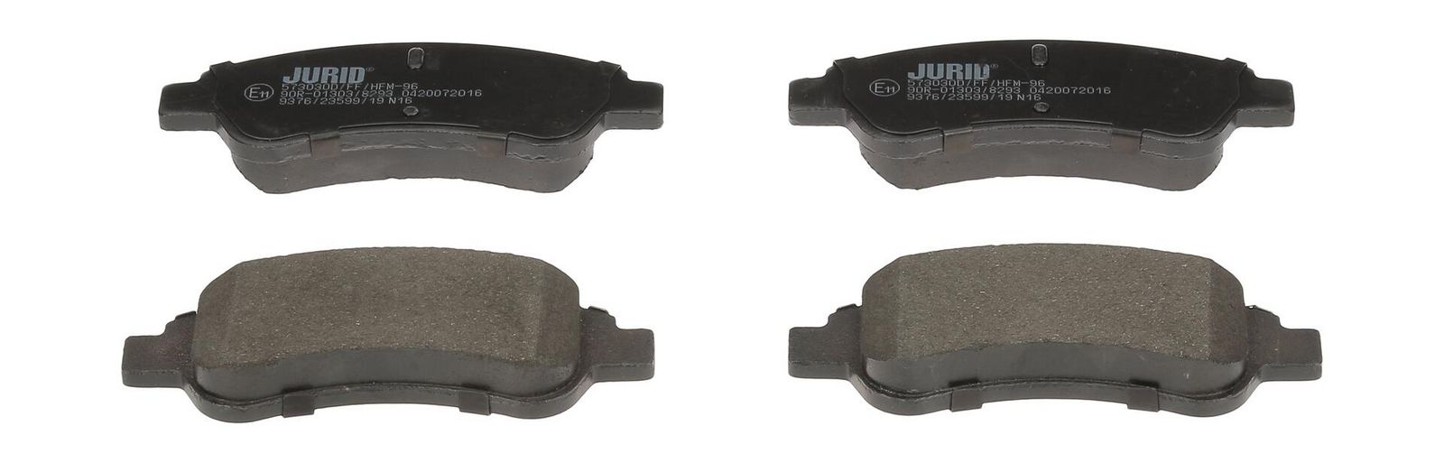 Комплект тормозных колодок, дисковый тормоз