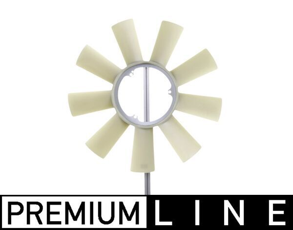 Крыльчатка вентилятора, охлаждение двигателя