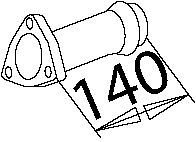 Racord evacuare DINEX 50236