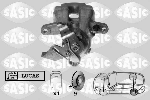 Zacisk hamulca SASIC 6500012