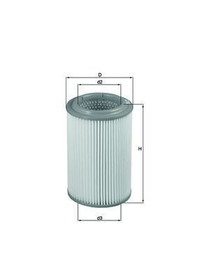 Vzduchový filtr MAHLE LX 2689