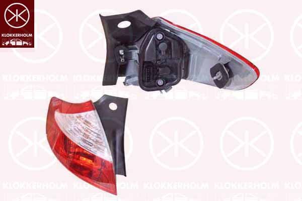 Lampa tylna zespolona KLOKKERHOLM 60430701A1
