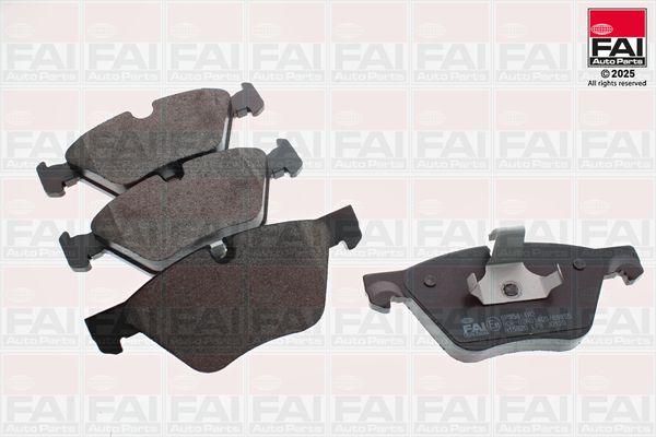 Zestaw klocków hamulcowych, hamulce tarczowe FAI AUTOPARTS BP354