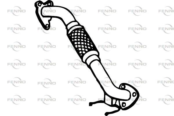 Rura wydechowa FENNO 7M3253091Q