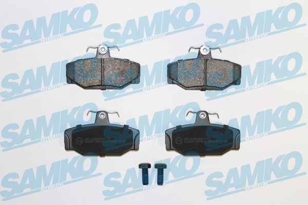 Levně Sada brzdových destiček, kotoučová brzda SAMKO 5SP217