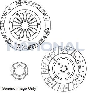 Set ambreiaj NATIONAL CK9434