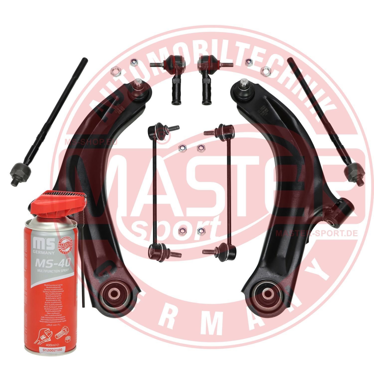 Zestaw wahacza, zawieszenie koła MASTER-SPORT GERMANY 37060-KIT-MSP