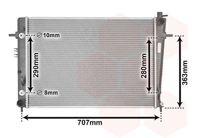 Radiateur, refroidissement du moteur