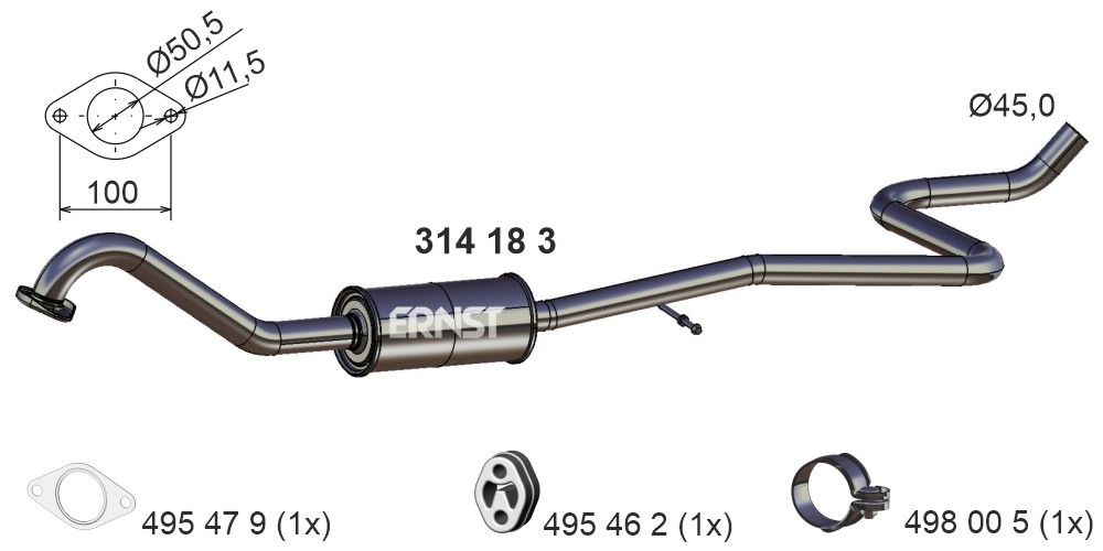Toba esapamet intermediara ERNST 314183