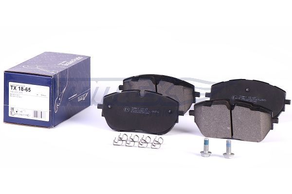 Levně Sada brzdových destiček, kotoučová brzda TOMEX Brakes 18-65