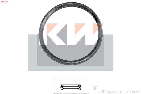 Uszczelka, termostat KW 590 679