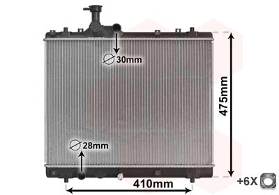 Radiateur, refroidissement du moteur