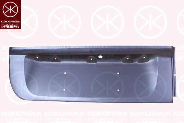 Drzwi tylne KLOKKERHOLM 3547151