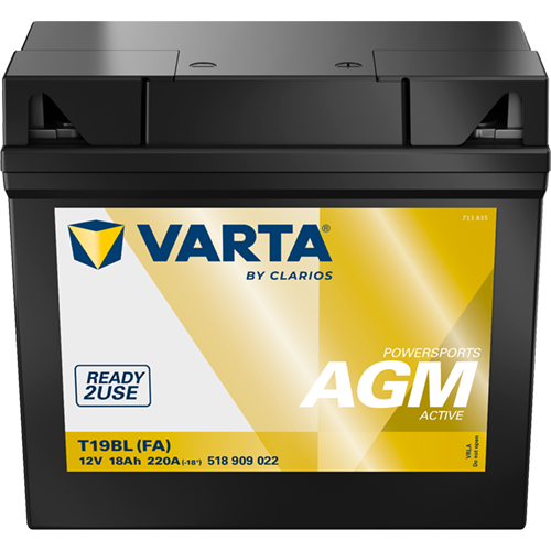Baterie de pornire VARTA POWERSPORTS AGM ACTIVE 518909022K542