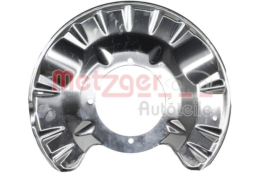 Panel rozbryzgiwujący, tarcza hamulcowa METZGER AUTOTEILE 6115602