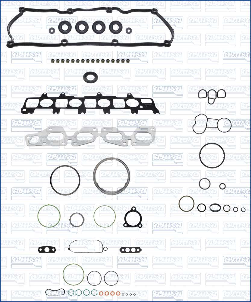 Tihendite täiskomplekt, Mootor
