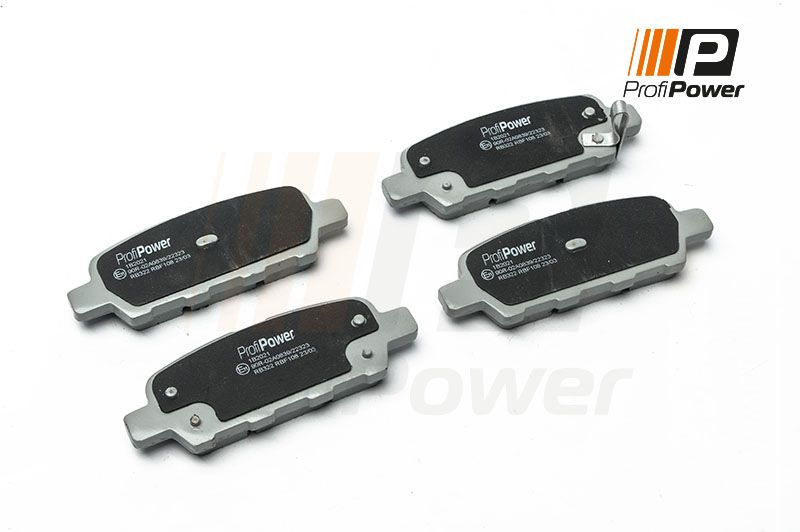 E-shop Sada brzdových platničiek kotúčovej brzdy ProfiPower 1B2021