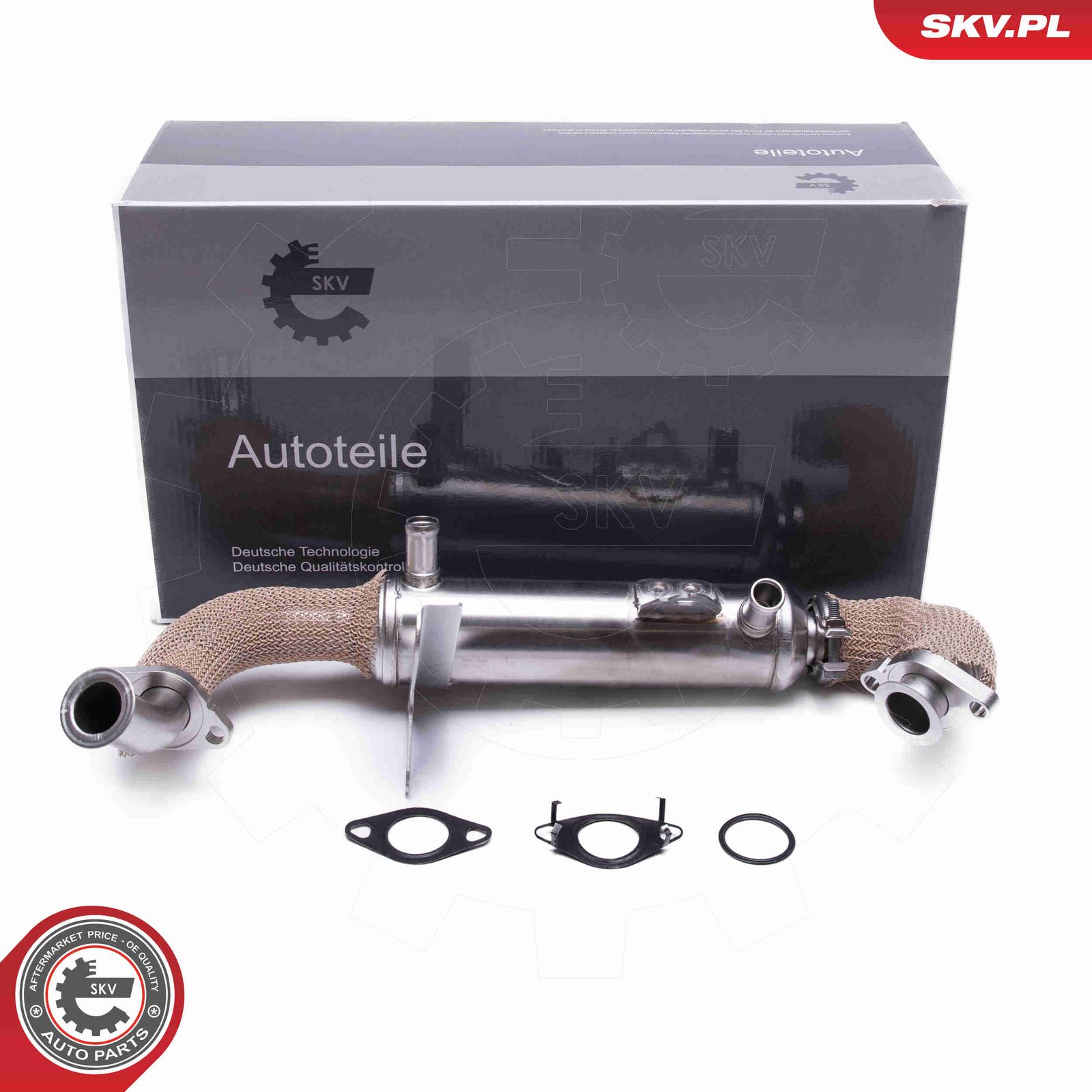 Радиатор, рециркуляция ОГ