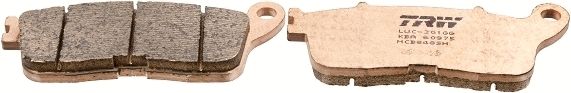 set placute frana,frana disc TRW MCB848SH