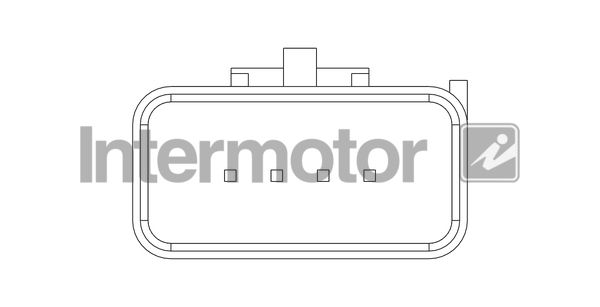 Przepływomierz masowy powietrza INTERMOTOR 19634