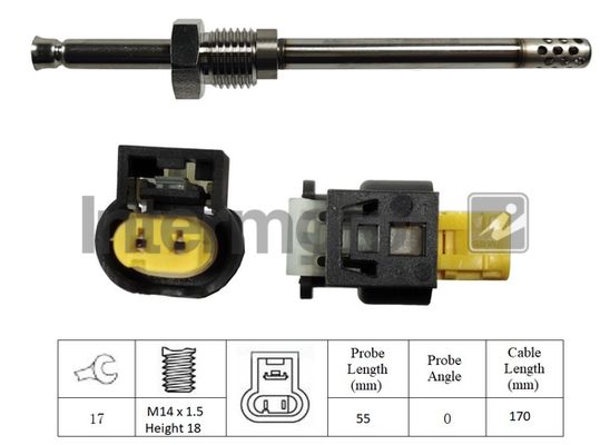 czujnik, temperatura spalin INTERMOTOR 27084