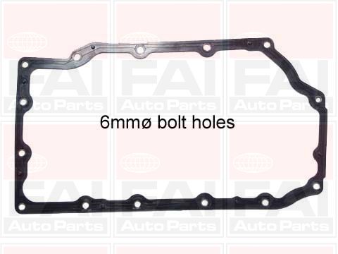 Uszczelka, miska olejowa FAI AUTOPARTS SG512