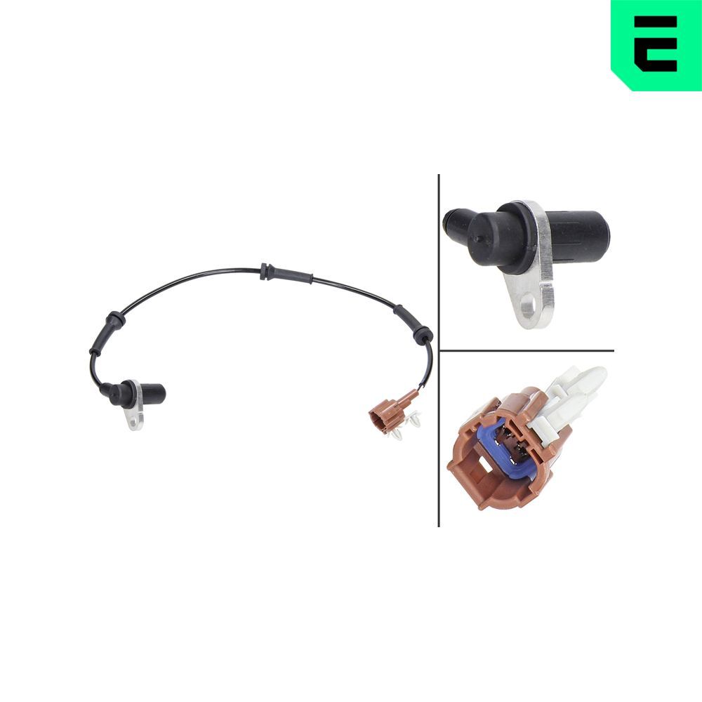 Датчик, частота вращения колеса