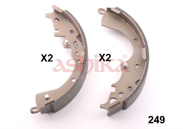 Set saboti frana ASHIKA 55-02-249