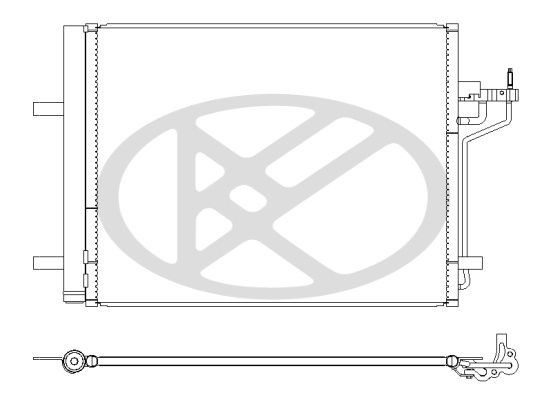 Condensator, climatizare KOYORAD CD320991