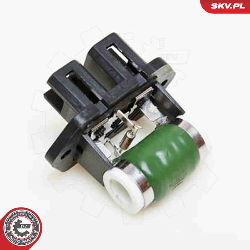 Rezistors, Salona ventilators