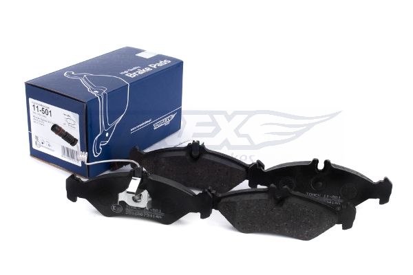 Levně Sada brzdových destiček, kotoučová brzda TOMEX Brakes 11-501