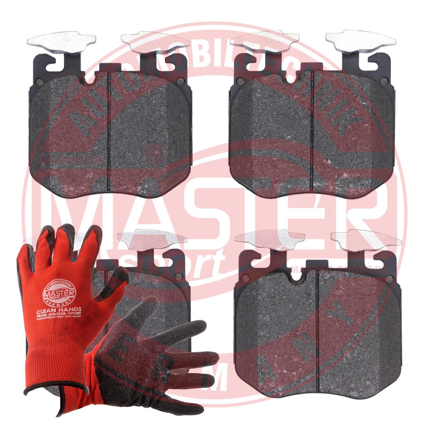 set placute frana,frana disc MASTER SPORT 13046048962N-SET-MSP