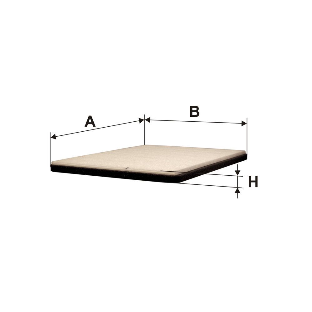 Levně Filtr, vzduch v interiéru FILTRON K 1157