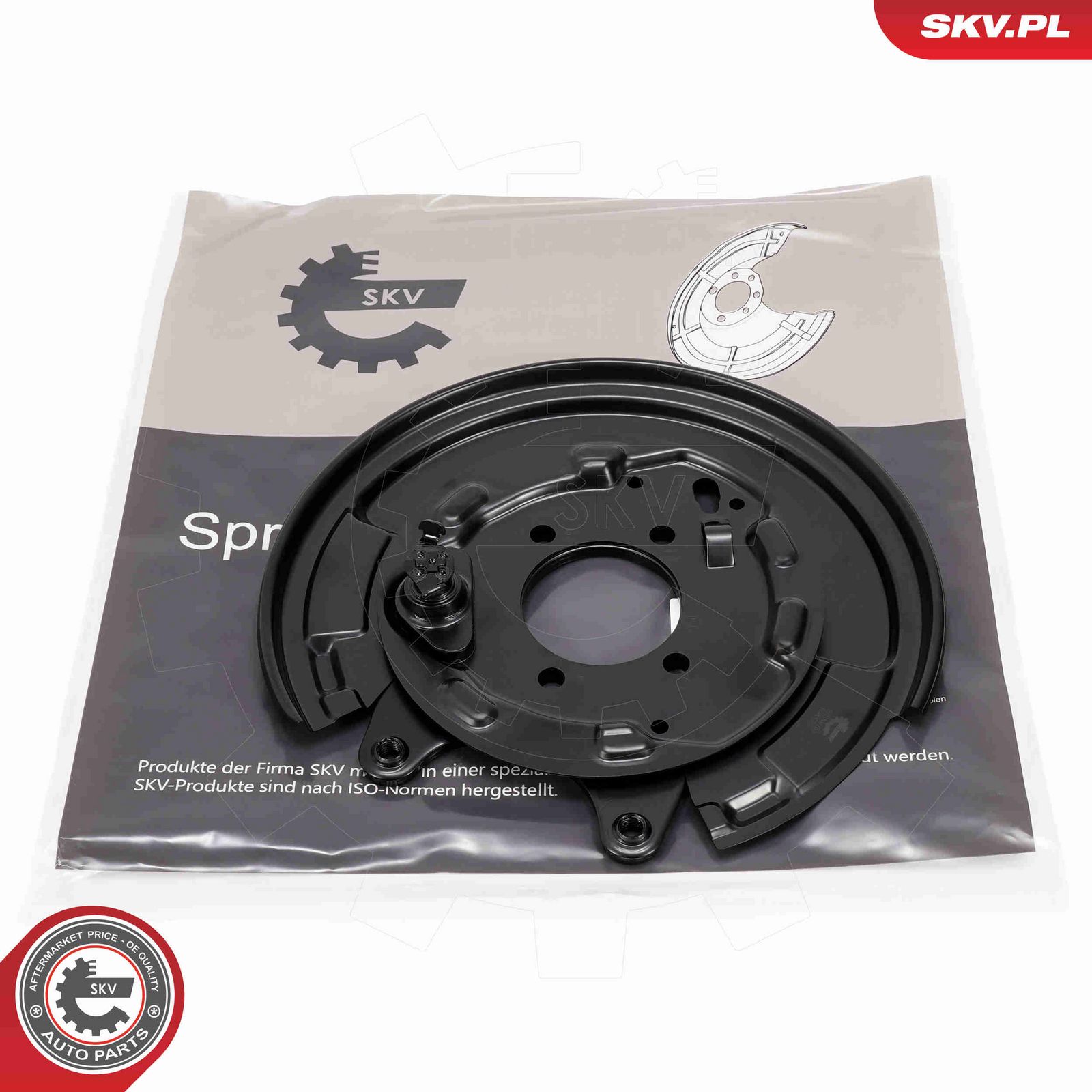 Отражатель, диск тормозного механизма