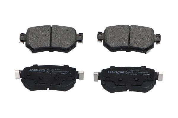 set placute frana,frana disc KAVO PARTS KBP-4577
