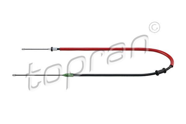 Cablu, frana de parcare TOPRAN 700 932