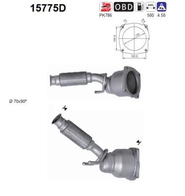 Katalizator AS 1731KW