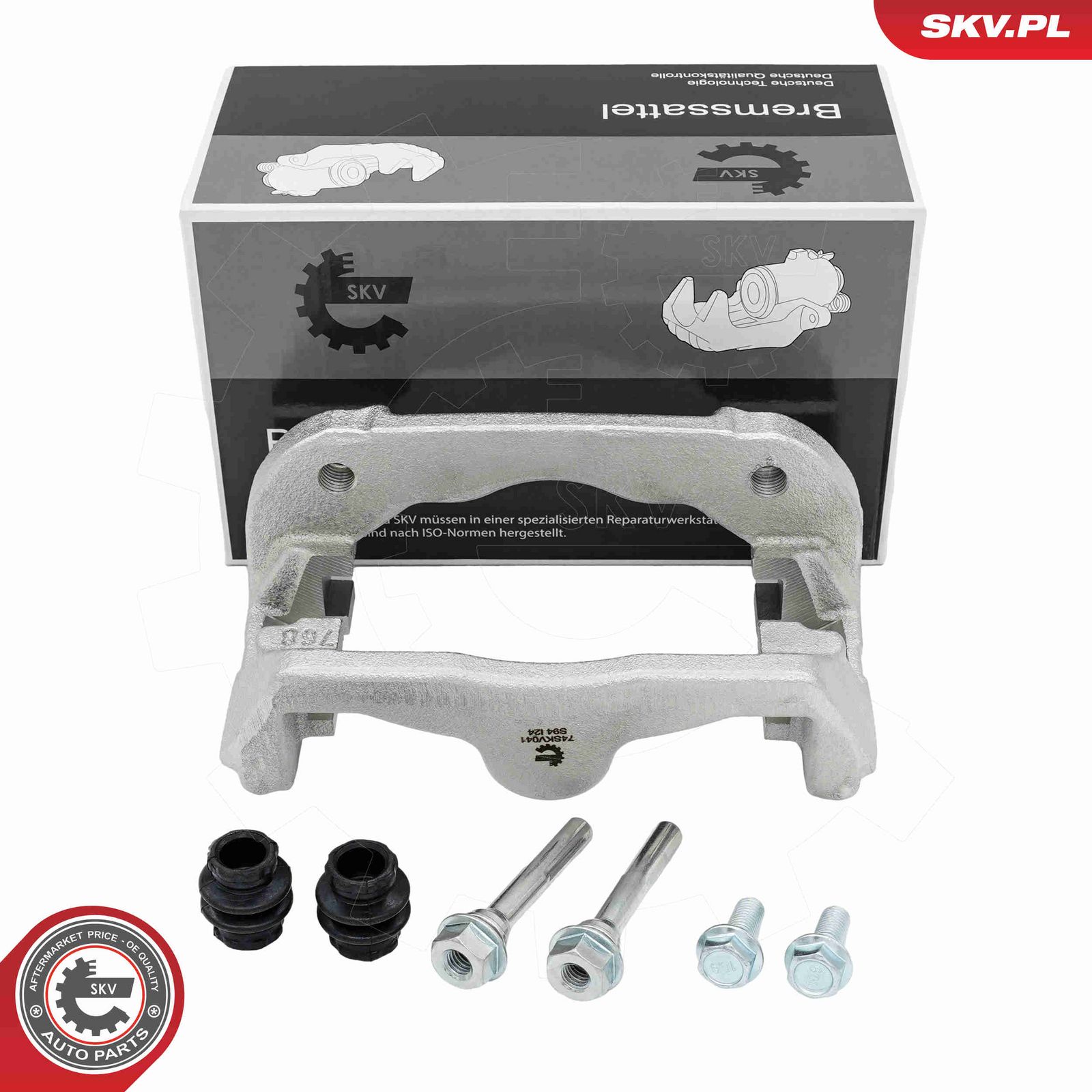 Кронштейн, корпус скобы тормоза