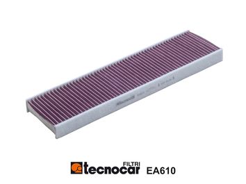 Filtr, wentylacja przestrzeni pasażerskiej TECNOCAR EA610