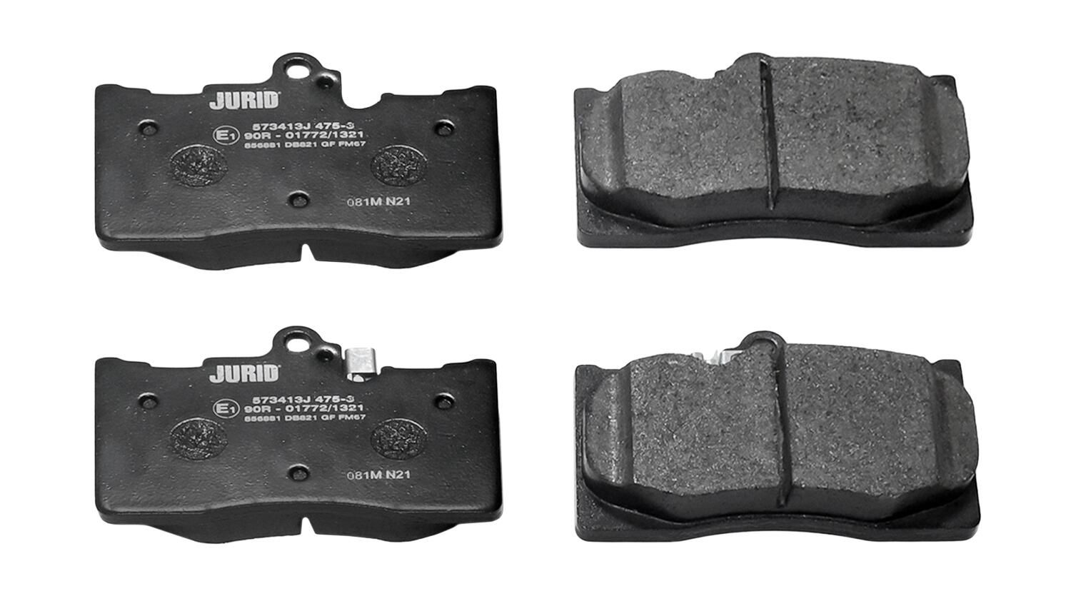 Комплект тормозных колодок, дисковый тормоз